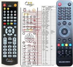 GENERAL GOLDEN MEDIA WIZARD, MANIA, GM8060 - telecomandă compatibilă de marcă General