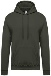 Kariban Férfi kapucnis pulóver, Kariban KA476, Dark Khaki-3XL (ka476dkh-3xl)