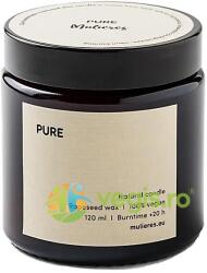 Mulieres Lumanare Naturala fara Miros 120ml
