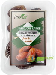 PRONAT Curmale cu Samburi Medjoul Large Ecologice/Bio 200g
