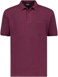 ADAMO cămașă polo pentru bărbați 139311 oversize Claret 5XL