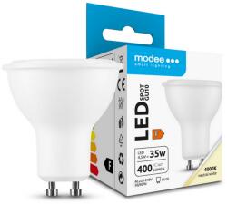 Modee LED lámpa spot alu-műa tükrös 4.5W- 35W GU10 400lm 840 220-240V AC 25000h 110° 4000K