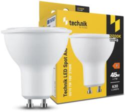 Modee LED lámpa spot alu-műa tükrös PAR16 7W- 45W GU10 630lm 827 220-240V AC 20000h 100° 2700K