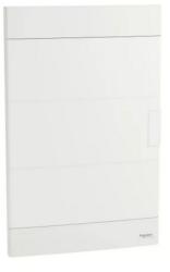 Schneider Electric Kiselosztó PE/N-sínnel 3x 12M süllyesztett fehér IP40 teli ajtó EASY9 EU