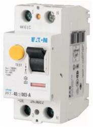 Eaton Áram-védőkapcsoló (Fi- relé) analóg 2P 25A 30mA, AC típus, 10kA