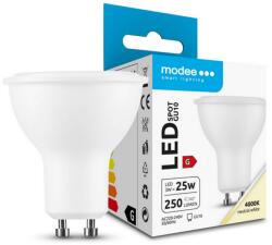 Modee LED lámpa spot alu-műa tükrös PAR16 3W- 25W GU10 250lm 840 220-240V AC 25000h 110° 4000K