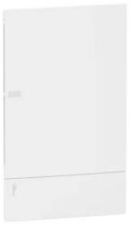 Schneider Electric Kiselosztó PE/N-sínnel műanyag 3x 12M süllyesztett fehér IP40 ajtó Mini Pragma