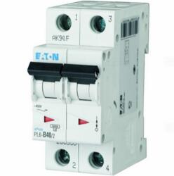 Eaton Kismegszakító 2P C 40A 6kA PL6-C40/2 Eaton