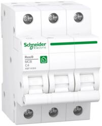 Schneider Electric Kismegszakító 3P C 4A 4.5kA Resi9 Schneider