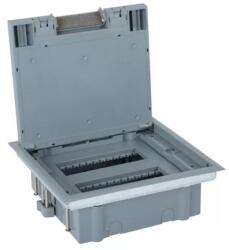 Legrand Padlódoboz 245x225x76mm 2x6modul merőleges szerelvény téglalap műanyag csőcsatlakozásra