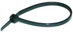 HAUPA Kötegelő 370mm x 7.6mm fekete műanyag belsőfogas 106mm-max. kötegátmérő