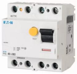 Eaton Áram-védőkapcsoló (Fi- relé) analóg 4P 25A 30mA, A típus, 6kA