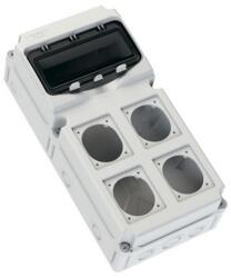 PCE Kombinációs doboz 16/32A IP66 10M 4-dugaljhely FLEX 10-S4