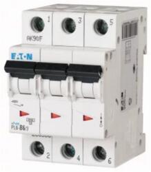 Eaton Kismegszakító 3P C 6A 6kA PL6-C6/3 Eaton