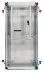 HENSEL 2x1F mérőszekrény-modul 1xM63A+1xV32A+1xH63+1xM63inverteres csoportos 2-szintes HB1100A-T