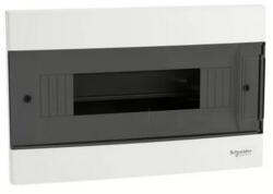 Schneider Electric Kiselosztó PE/N-sínnel 1x 12M süllyesztett fehér IP40 átlátszó teli ajtó EASY9 EU