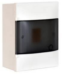 Legrand Kiselosztó PE/N-sín 40A műanyag 1x 4M falonkívüli fehér IP40 átlátszó ajtó PractiboxS