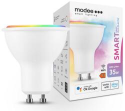 Modee Okos LED lámpa (Tuya Wi-Fi) tükrös 4, 7W- 35W GU10 400lm DIM 220-240V AC 15000h LED Smart