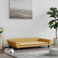 vidaXL barna bársony kutyaágy 100 x 50 x 21 cm (172010) - balena