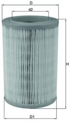 MAHLE Filtru aer MAHLE LX 3285 (LX 3285) - automobilus