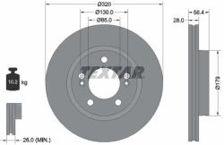 TEXTAR Disc frana TEXTAR PRO 92332803 (92332803)