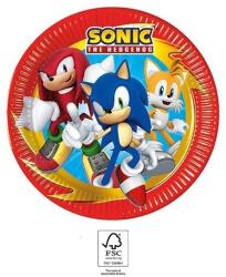 Procos Papír tányérok - Sonic 23 cm 8 db