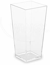 WIMEX s. r. o WIMEX s. r. o. Fingerfood pohár (PS) négyzet alakú átlátszó 40 x 40 x 82 mm 85 ml [40 db]