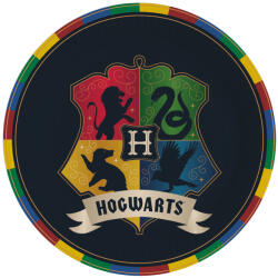 Amscan Papír tányérok - Harry Potter Házak 23 cm