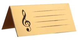 Santex Névtábla- Music, arany 10 db