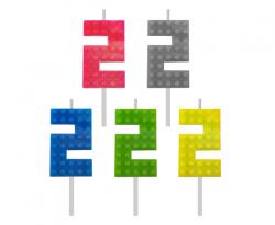 Godan Születésnapi gyertya Lego - 2