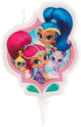 Dekora Születésnapi gyertya - Shimmer és Shine 7 cm