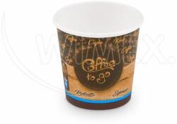 WIMEX s. r. o WIMEX s. r. o. Papír pohár "Coffee to go" Ø62mm 110ml `XS: 0, 08L/4oz` [50 db]