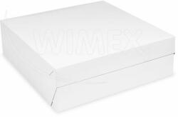 WIMEX s. r. o WIMEX s. r. o. Tortadoboz (PAP) fehér 30 x 30 x 10 cm [50 db]