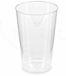 WIMEX s. r. o WIMEX s. r. o. Műanyag pohár (PS) Ø79mm 0, 3L [25 db]