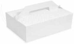 WIMEX s. r. o WIMEX s. r. o. Süteményes doboz (PAP) fehér 27 x 18 x 10 cm [50 db]