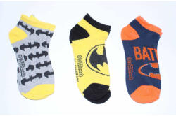 Setino 3 pár gyerekzokni készlet - Batman sárga, 3 db Méret - zokni: 27-30