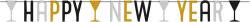 Amscan Banner Szilveszter - Happy New Year 180 x 15 cm