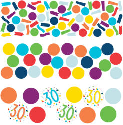 Amscan Színes születésnapi konfetti - 30