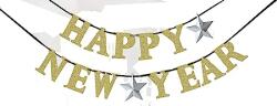 Amscan Banner - Happy New Year 360 x 12, 7 cm