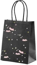 PartyDeco Fekete ajándéktáska - Denevérek