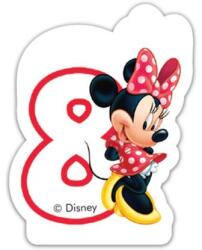 Procos Születésnapi gyertya - Minnie - 8-as szám