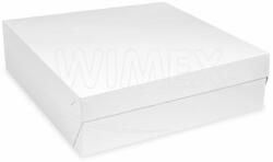 WIMEX s. r. o WIMEX s. r. o. Tortadoboz (PAP) fehér 28 x 28 x 10 cm [50 db]