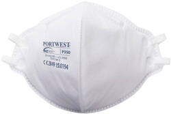 Portwest P350 - FFP3 Dolomite, félbehajtható maszk, 20 db/csomag (P350WHR)