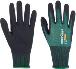 Portwest AP15 - SG Cut B18 Eco nitril kesztyű, zöld/fekete, 12 pár/csomag (AP15E8RS)