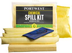Portwest SM91 - 50 literes vegyi szorbens készlet, sárga (SM91YER)