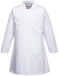 Portwest 2202 - Férfi élelmiszeripari köpeny belső zsebbel, fehér (2202WHR5XL) - munkavedelemzona