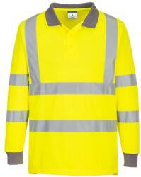Portwest EC11 - Eco Hi-Vis hosszú ujjú pólóing, sárga, 6 db/csomag (EC11YERL)