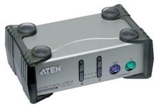 ATEN XCS82A 2 port + kábelkészlet PS2 KVM switch (XCS82A) - officedepot