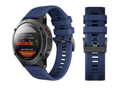  Okosóra Szíj Doop Discoverer Garmin Fenix 3/5x/3hr/5x/7x Plus/6x/6x Pro Navy Blue