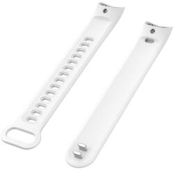 gigapack Huawei Band 3 pótszíj (egyedi méret, szilikon, állítható) fehér (GP-141871)